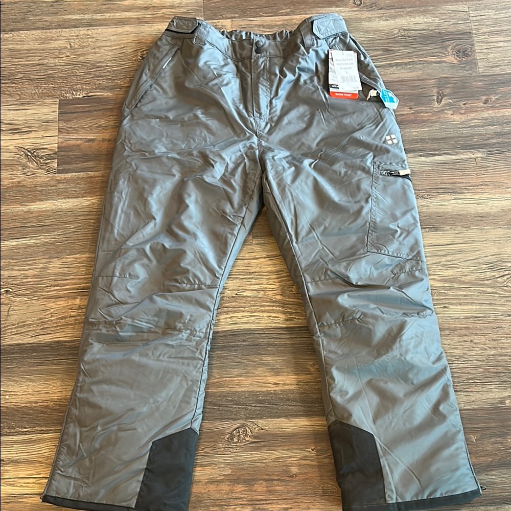 Men's Gray Snow Pants